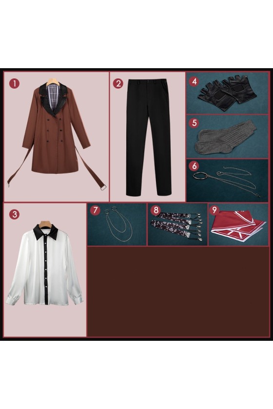 2XXT Cosplay Vtuber Virtual YouTuber Saegusa Akina Assistant Outfit Cosplay Costume